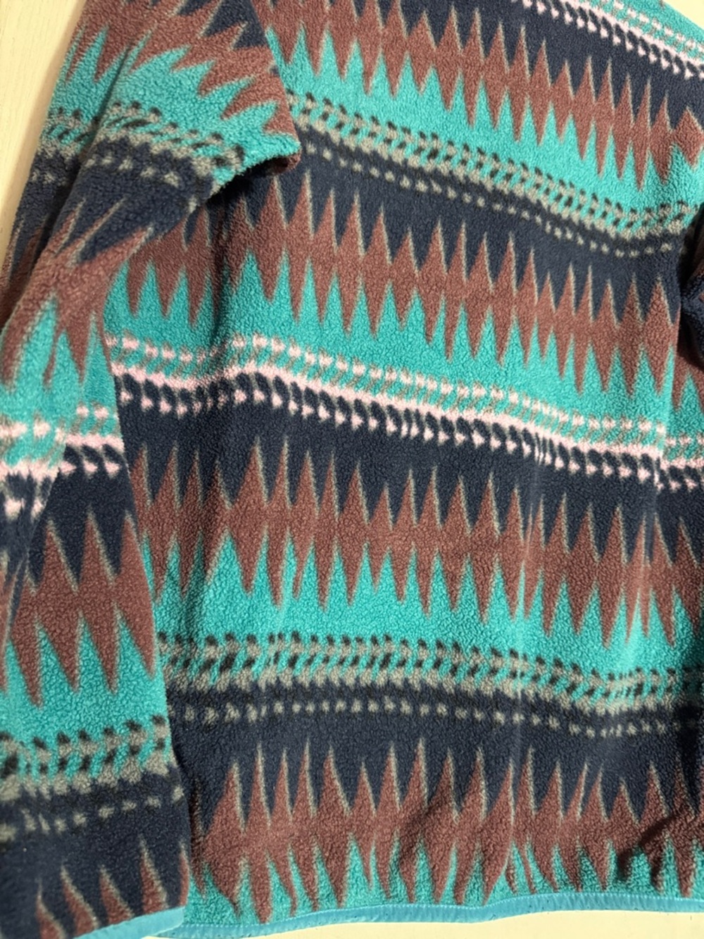 Patagonia Synchilla Snap T Fleece Pullover in Laughing Waters size Small - Picture 6 of 6
